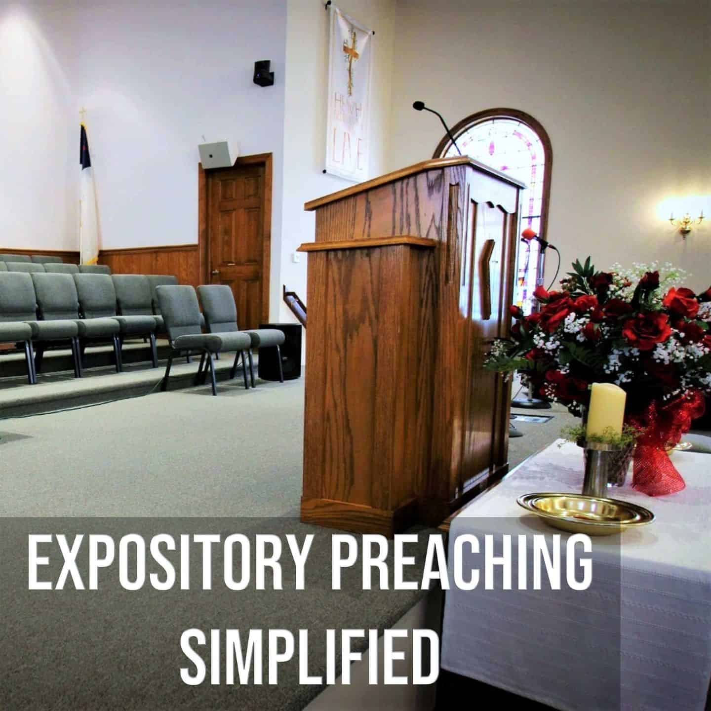Expository Preaching Simplified Graphic 1